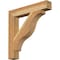 Ekena Millwork Funston Block Rough Sawn Bracket, Western Red Cedar, 4"W x 26"D x 26"H BKT04X26X26FST05RWR - alternate 1